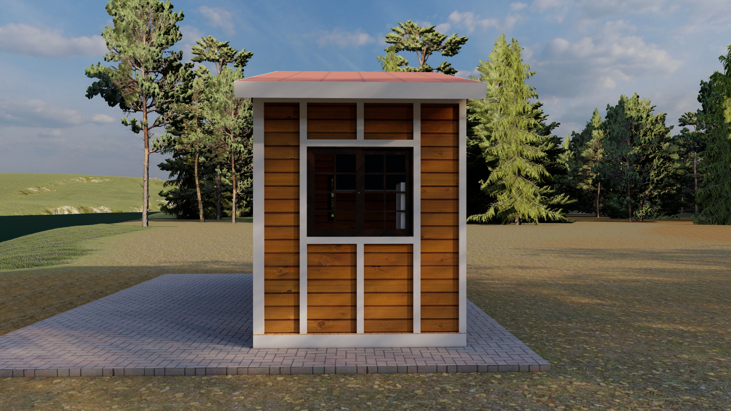Modelo sem garagem_Interior - Study