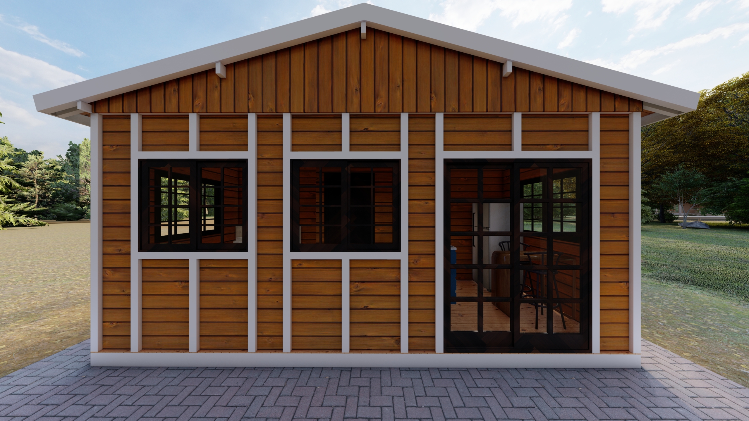Modelo sem garagem_Orthographic - Plan